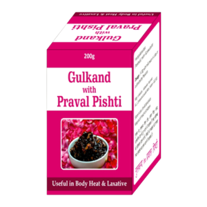 Gulkand with Praval Pishti