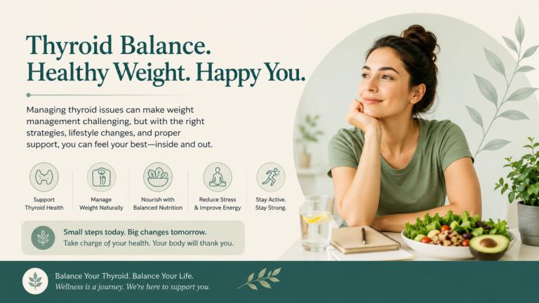 Weight Management Strategies for Women with Thyroid Issues