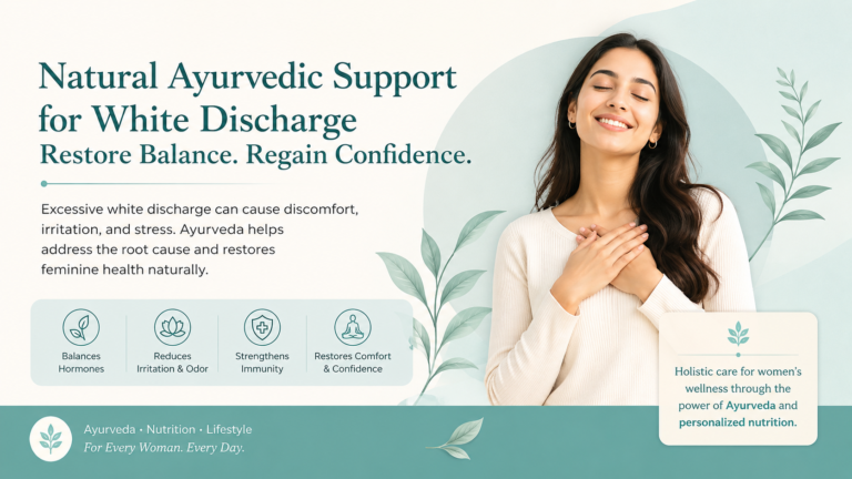 Say Goodbye to White Discharge with Ayurvedic White Discharge NutriKit