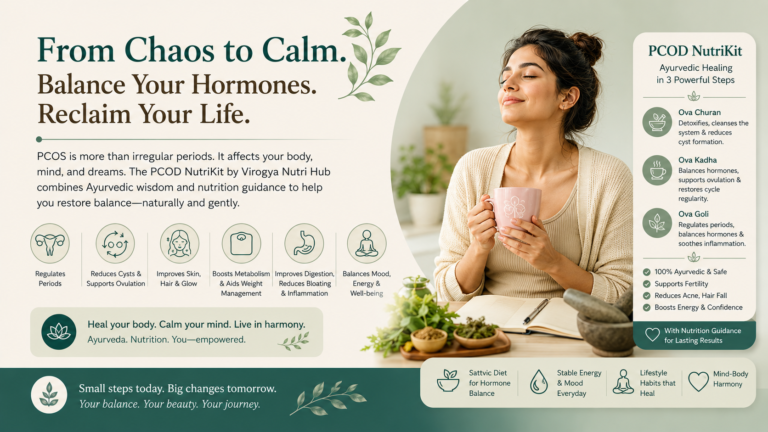 Turning Hormonal Chaos into Harmony – Naturally, with the PCOD NutriKit